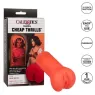 Masturbateur compact CALEXOTICS Cheap Shrills Le Diable en Pure Skin couleur chair, extrémité fermée pour aspiration intense.