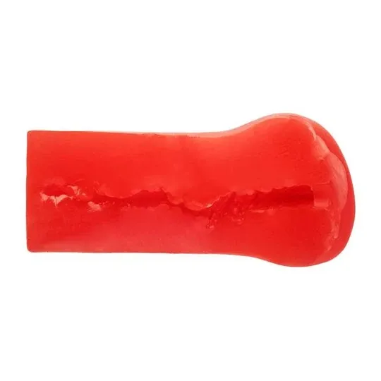 Masturbateur compact CALEXOTICS Cheap Shrills Le Diable en Pure Skin couleur chair, extrémité fermée pour aspiration intense.