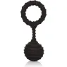 Anneau pénien lesté Calexotics Colt en silicone noir de 110g pour intensifier le plaisir masculin