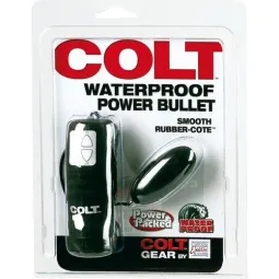 Calexotics Colt balle de puissance étanche, vibromasseur à distance, 4 modes de vibration, utilisation sous la douche