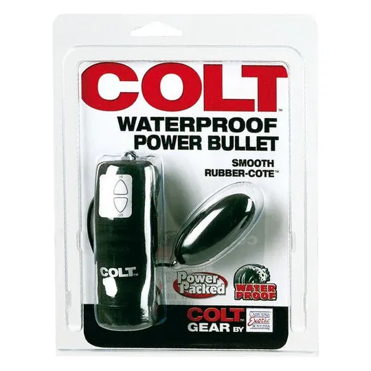 Calexotics Colt balle de puissance étanche, vibromasseur à distance, 4 modes de vibration, utilisation sous la douche