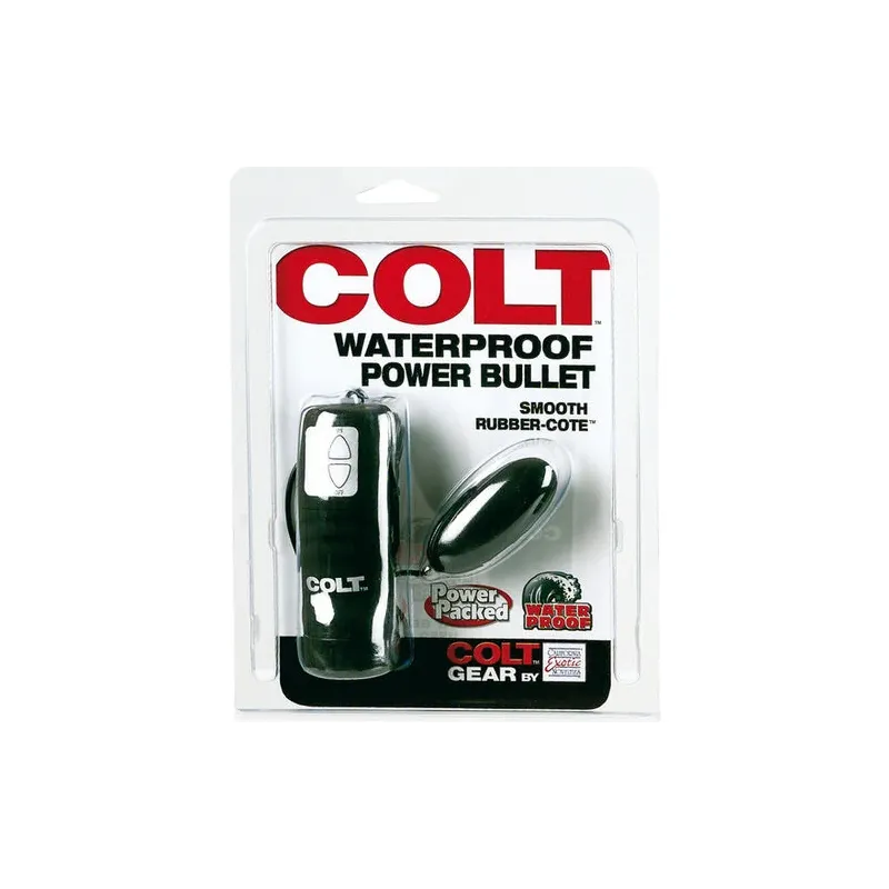 Calexotics Colt balle de puissance étanche, vibromasseur à distance, 4 modes de vibration, utilisation sous la douche