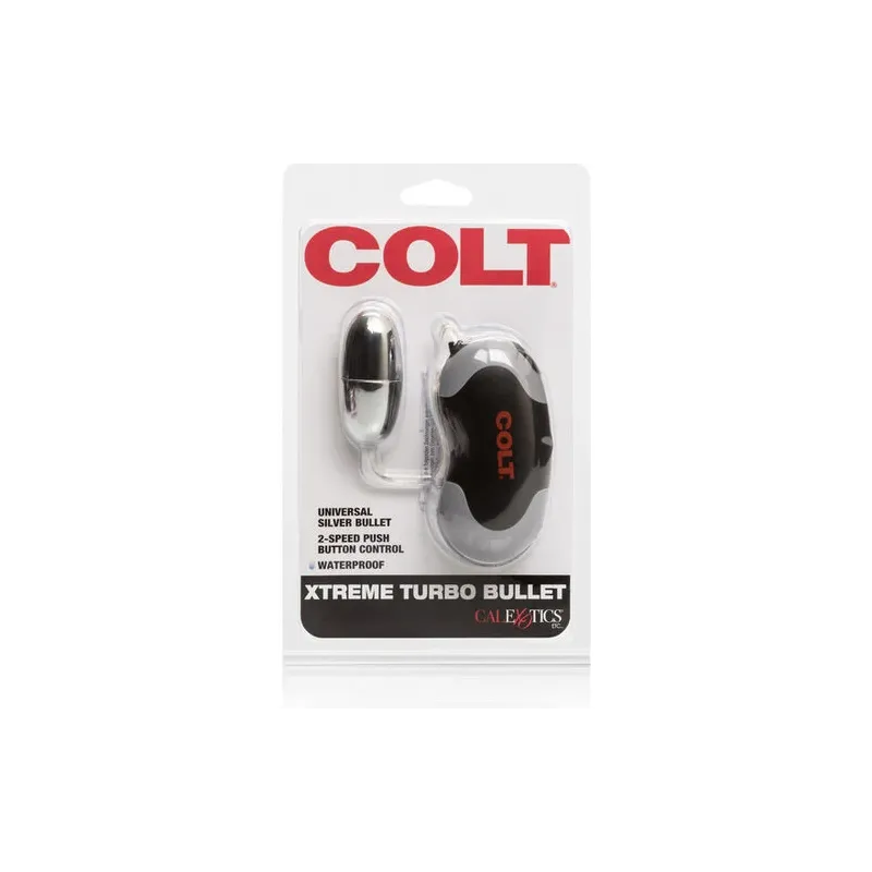 Pallina vibrante CALEXOTICS Colt Xtreme Turbo due velocità comando impermeabile
