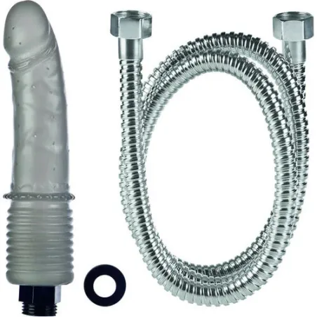 Gode de douche nettoyant CALEXOTICS COLT COUP DE DOUCHE avec multiples jets d'eau pour massage intime pulsé