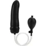 Plug anal gonflable lourd CALEXOTICS, latex, 15,5 cm x 4,5 cm, pompe et valve de sécurité.