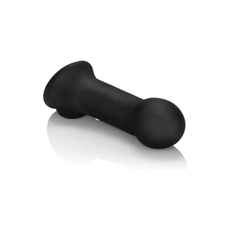 Schwarze Penishülle Calexotics Colt Slugger, verlängert Penis um 2,5 cm, aus TPE.