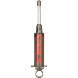Seringue nettoyante vibrante CALEXOTICS COLT fumée, embout flexible 100 ml pour hygiène intime