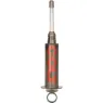 Jeringa limpiadora vibrante CALEXOTICS COLT color ahumado, punta flexible, 100 ml