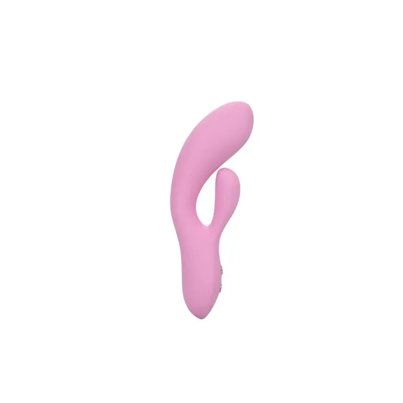 Calexotics Contour Zoie rose double masseur flexible en silicone liquide étanche