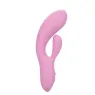 Calexotics Contour Zoie rose double masseur flexible en silicone liquide étanche