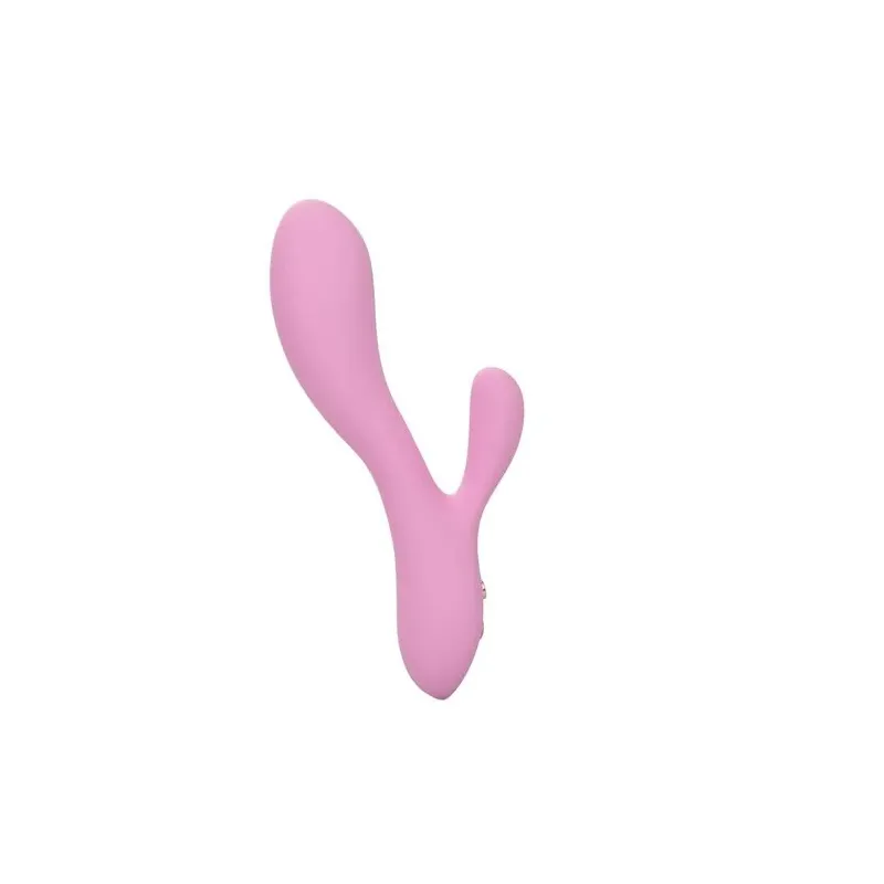 Calexotics Contour Zoie rose double masseur flexible en silicone liquide étanche
