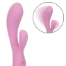 Calexotics Contour Zoie rose double masseur flexible en silicone liquide étanche