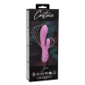 Calexotics Contour Zoie rose double masseur flexible en silicone liquide étanche