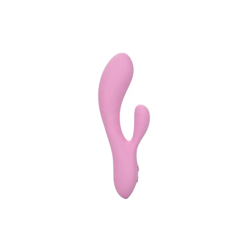 Calexotics Contour Zoie rose double masseur flexible en silicone liquide étanche