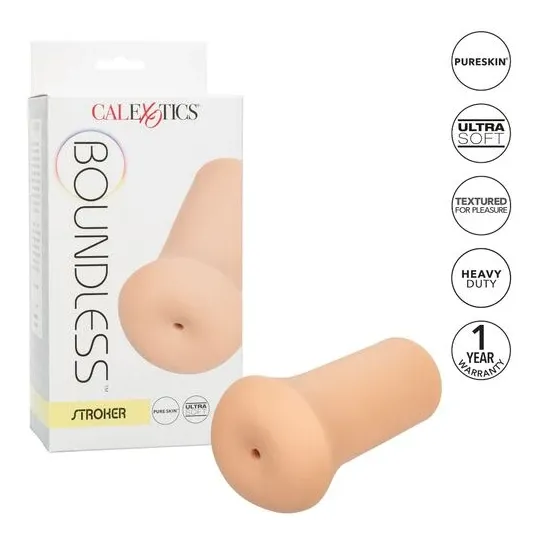 Masturbatore maschile CALEXOTICS Coupeur Sans Limites Léger in TPE, camera multi-tessitura, aspirazione, leggero