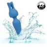 Kit vibrateur wand CALEXOTICS bleu avec manche flexible, 10 vitesses, étanche silicone pour massage intime