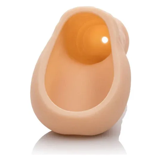 Calexotics Debout Pour Pee Packer, packer in silicone realistico color carne, estensione discreta.
