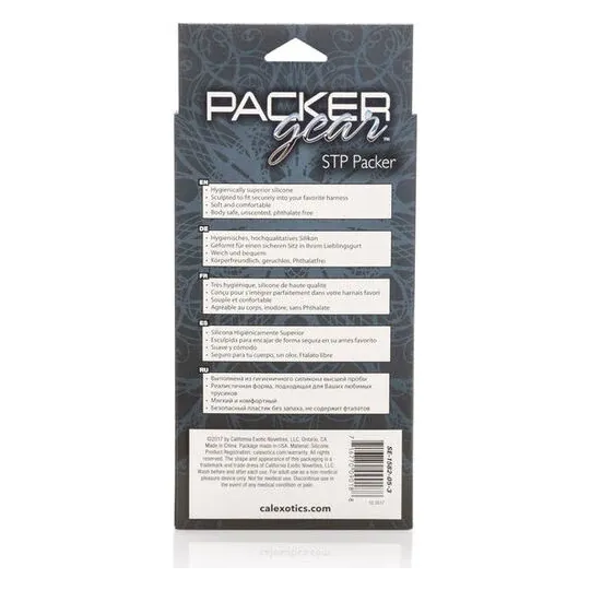 Calexotics Debout Pour Pee Packer, packer in silicone realistico color carne, estensione discreta.
