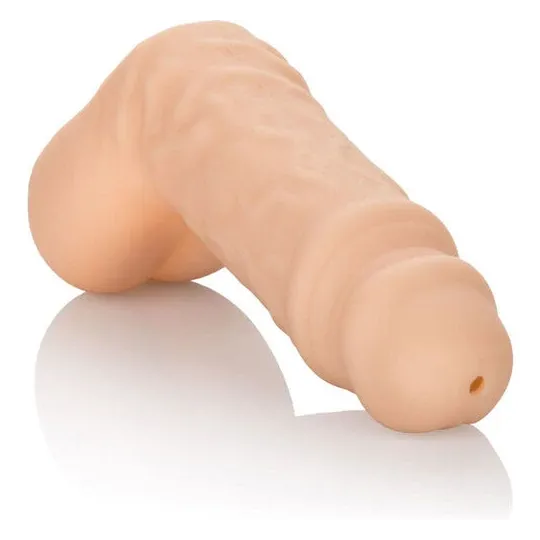Calexotics Debout Pour Pee Packer, packer in silicone realistico color carne, estensione discreta.