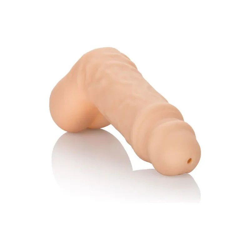 Calexotics Debout Pour Pee Packer, packer in silicone realistico color carne, estensione discreta.