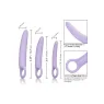Set di 3 dilatatori vaginali in silicone medicale CALEXOTICS Dr Laura Berman, colore nude, misure progressive.